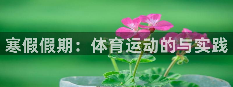 皇冠678体育：寒假假期：体育运动的与实践
