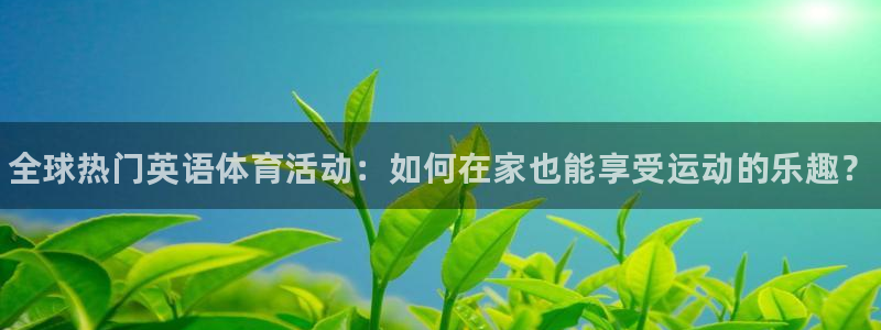 678体育官网下载：全球热门英语体育活动：如何在家也能享受运动的乐趣？