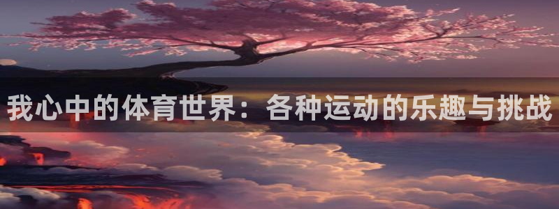 678体育app：我心中的体育世界：各种运动的乐趣与挑战