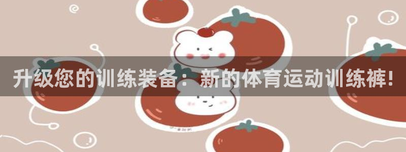 678体育：升级您的训练装备：新的体育运动训练裤!
